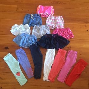 Toddler girls 2T bottoms bundle